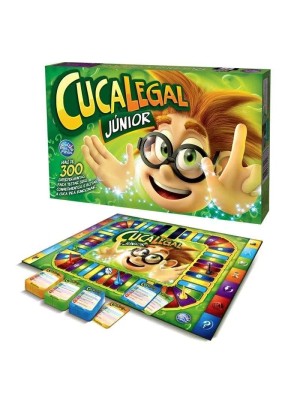 Cuca Legal Junior Brinquedo Educativo Infantil Didático para Estimular Memória, Concentração e Raciocínio Lógico