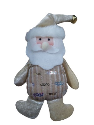 Boneco Papai Noel para Pendurar 13cm – Enfeite Natalino Decorativo p/ Árvore, Guirlanda e Ambientes Festivos