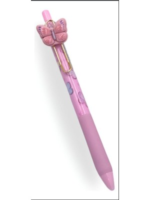 Lápis Infinito Borboleta Fofo e Decorativo – Escrita Suave, Sem Apontar, Ecológico e Durável para Escola, Escritório, Brindes e Papelaria Criativa