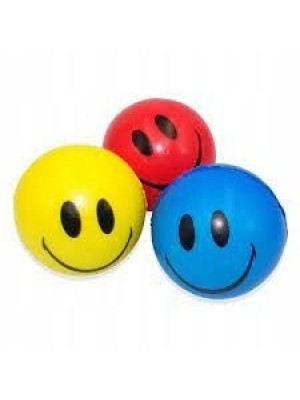 Bola de Borracha Smile Pet 6,3cm Sortida para Cães e Gatos – Brinquedo Resistente, Atóxico e Colorido para Diversão