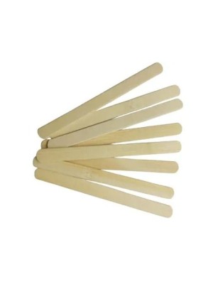 Palito de Bambu para Picolé C/50 Unidades – Ecológico, Biodegradável e Ideal para Sorvetes e Doces Artesanais