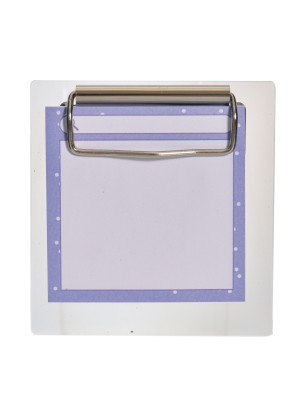 Nota Sticker com Mini Prancheta Win Paper by Fiorella Sotti 7,5x7,5cm – Bloco Adesivo Decorativo com 40 Folhas para Anotações