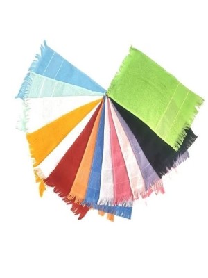 Toalha Social Slim Lisa 23x36cm 22g Azul Bebe Secagem Rápida e Toque Suave para Mãos