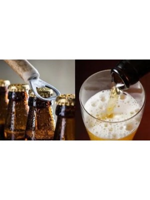 Porta Cerveja 1L de Isopor Térmico Branco – Conserva Bebida Gelada por Mais Tempo, Leve e Ideal para Churrasco, Praia e Lazer