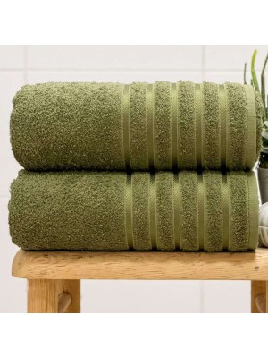 Toalha de Rosto Felpuda Comfort Verde 45x75cm Alta Absorção Toque Macio para Banheiro e Lavabo