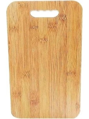 Tábua de Madeira Retangular 30x20cm Média para Corte de Alimentos, Carnes, Legumes e Servir Petiscos