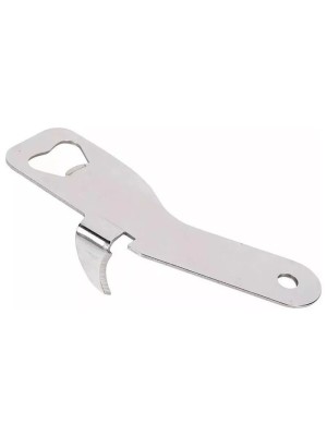 Abridor de Lata Manual 14,5cm em Aço Resistente para Cozinha Prático e Durável
