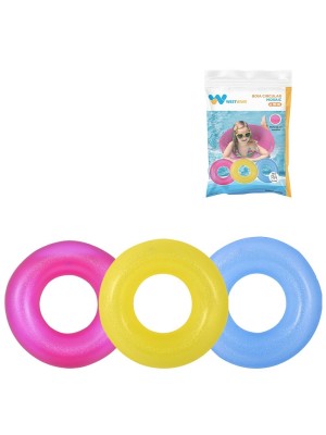 Boia circular inflável 90cm mosaic para piscina e praia a partir de 6 anos