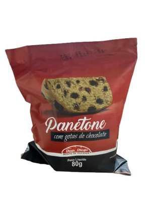PANETONE DE CHOCOLATE 80G UN. DOM DIEGO