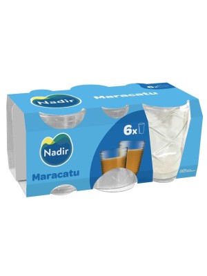 COPO MARACATU 275ML DE VIDRO JOGO C/6 PECAS