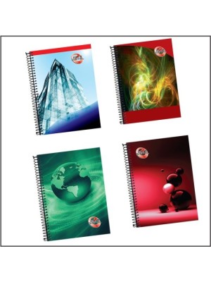 CADERNO UNIVERSITARIO 400FLS CD 20MAT ARTE DIGITAL UN.