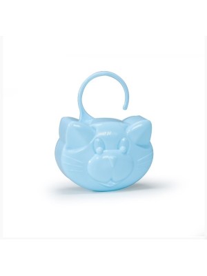 PORTA CHUPETA BABY AZUL UN.