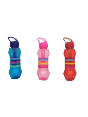 GARRAFA SQUEZZE 700ML COLORIDO DE PLASTICO UN.